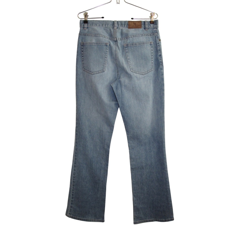 Lauren Jeans Co Ralph Lauren Womens 6 Light Wash Bootcut Flare Jeans Y2K Stretch - Picture 4 of 5